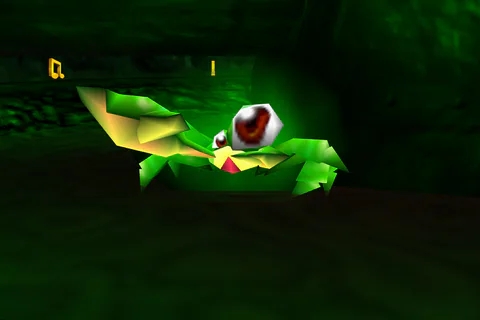 A Mutie Snippet faces forwards with its large pincer raised